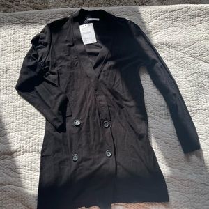 Zara blazer mini dress, black, brand new, size S